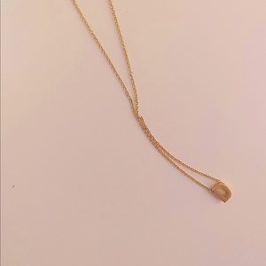 Initial necklace “D”